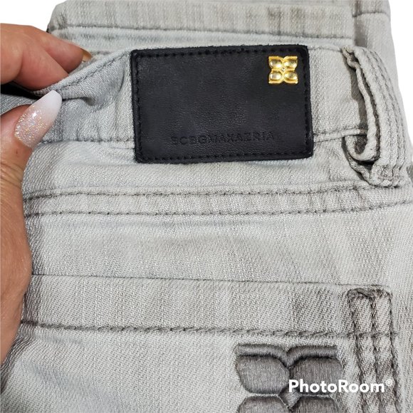 BCBGMaxAzria Denim - BCBGMaxAzria | Grey May Z Skinny Fossil Jeans | Size 28